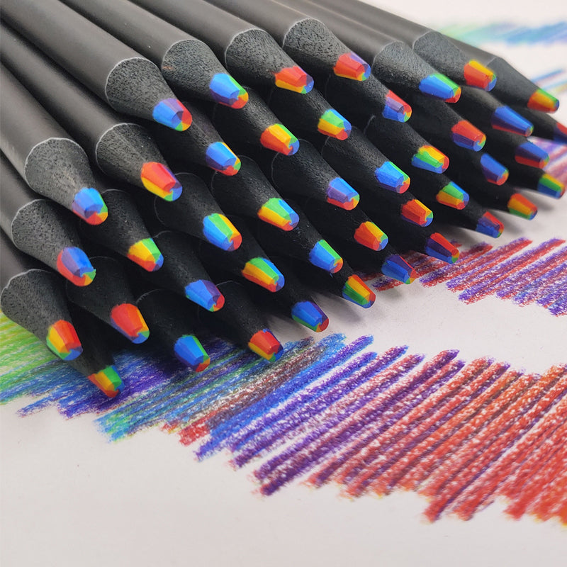 Fun Rainbow Gradient Coloring Pencil