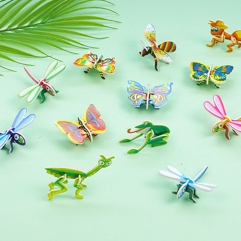 DIY Three-Dimensional Insect Puzzle