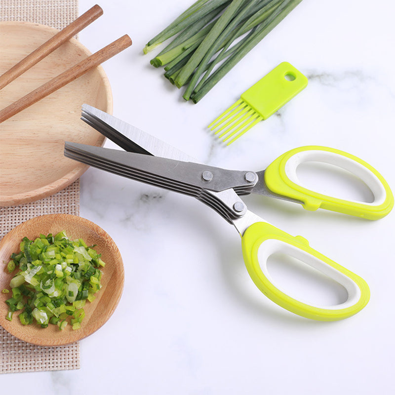 Multilayer Spring Onion Scissors