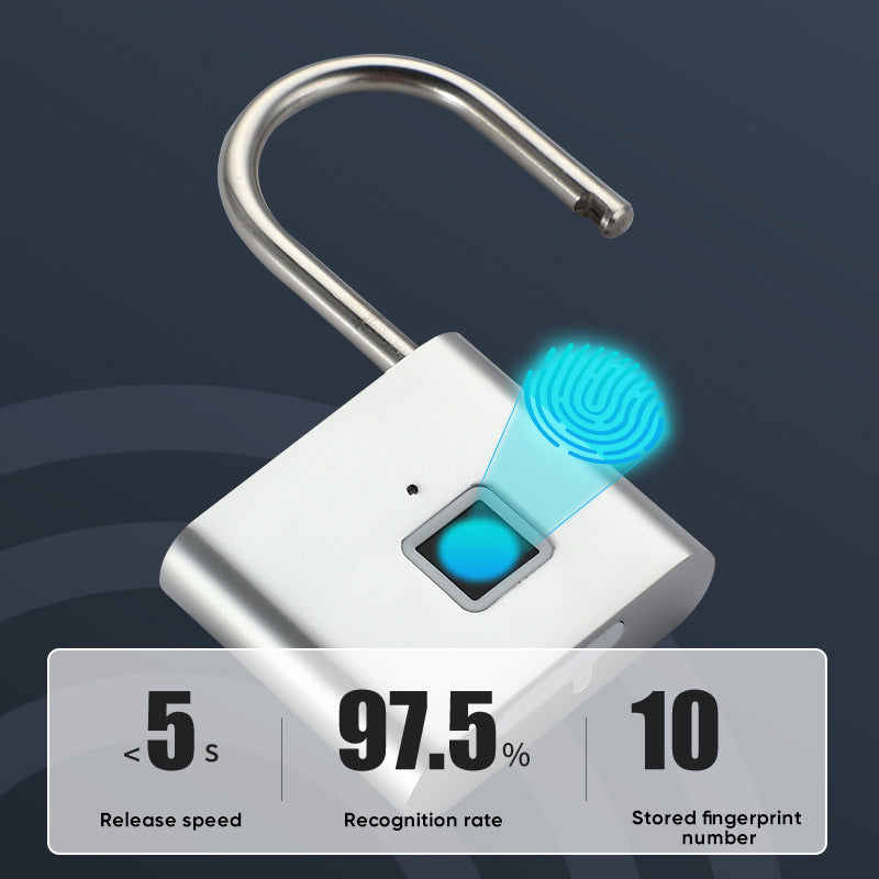 Intelligent Fingerprint Padlock