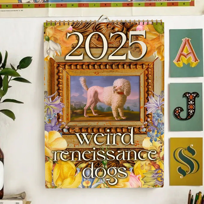 Weird Medieval Dogs 2024 Calendar