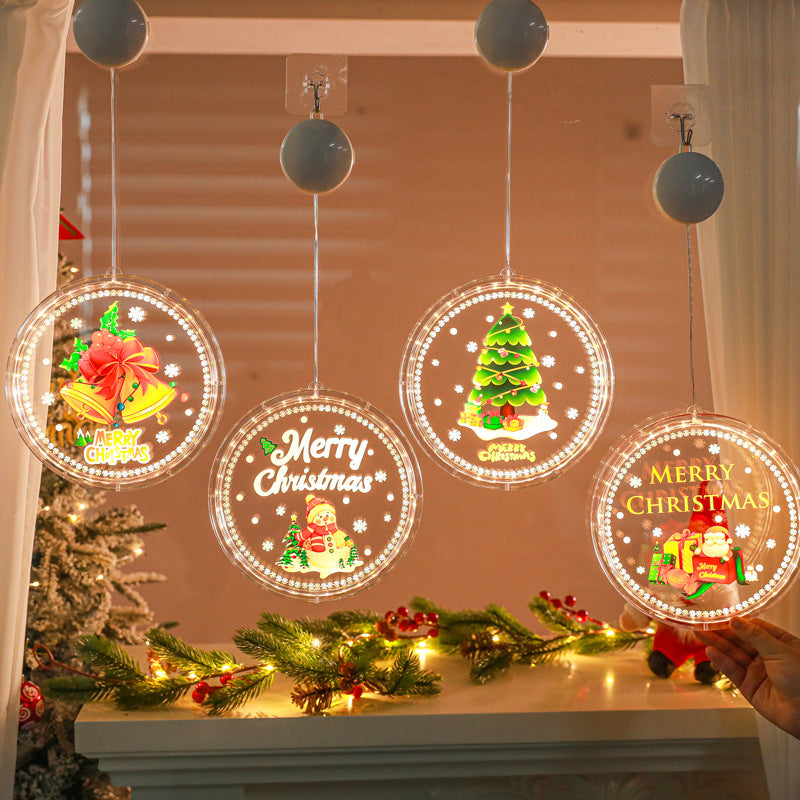 Christmas Window Hanging Lights