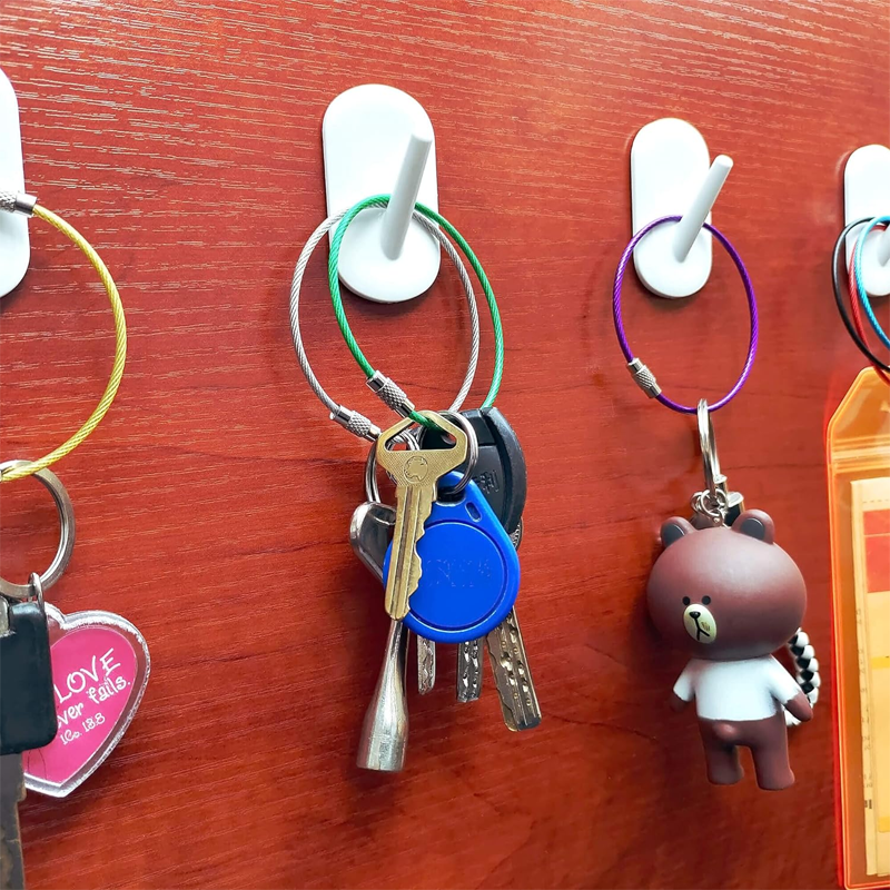 Wire key rings