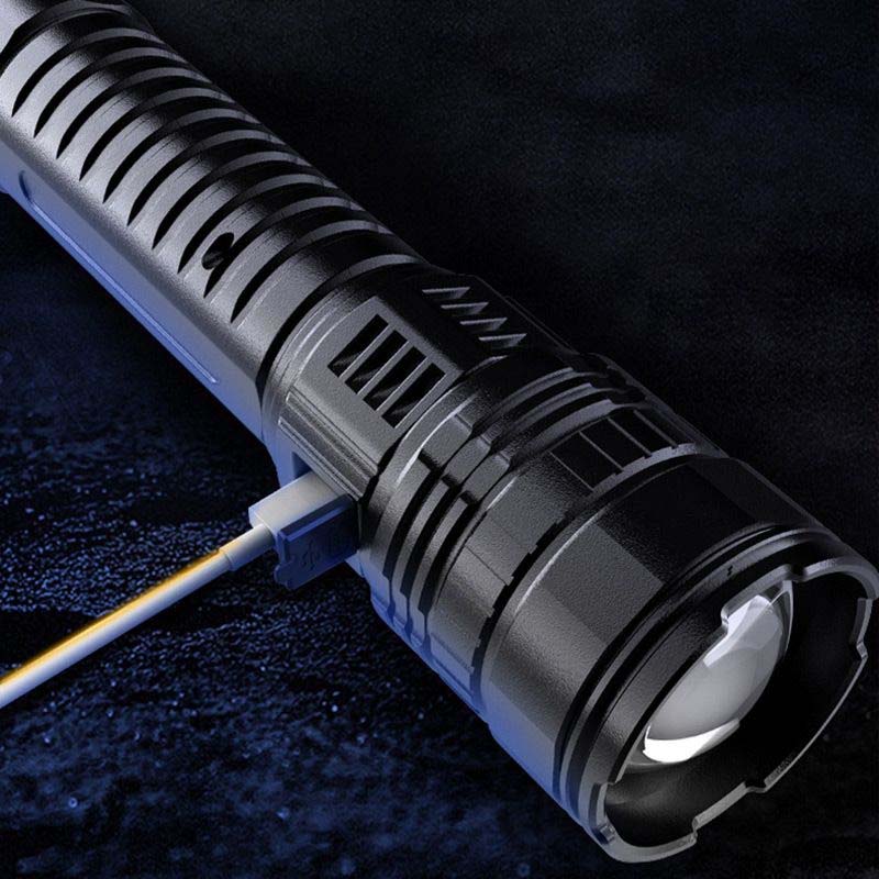 White Laser Strong Light Long-Range Flashlight