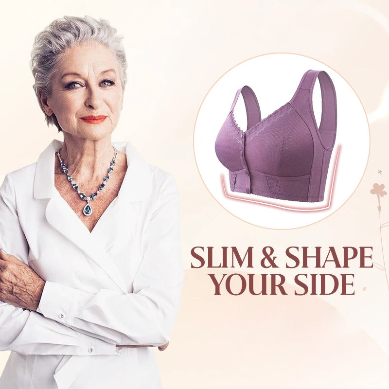 Front Closure Breathable Bra