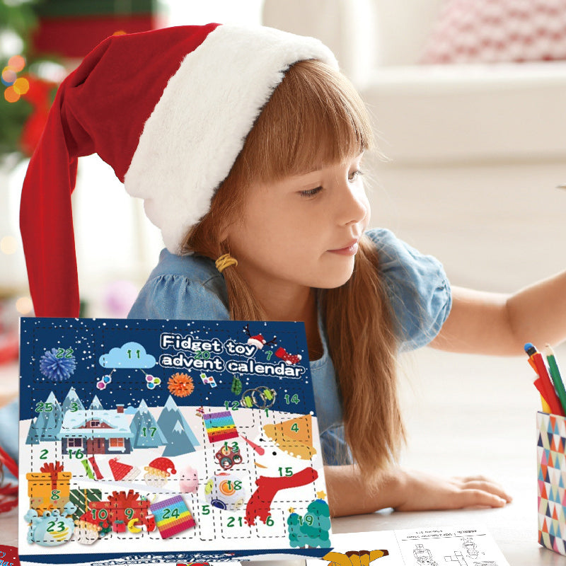 Christmas Countdown Stress Relief Toy Advent Calendar