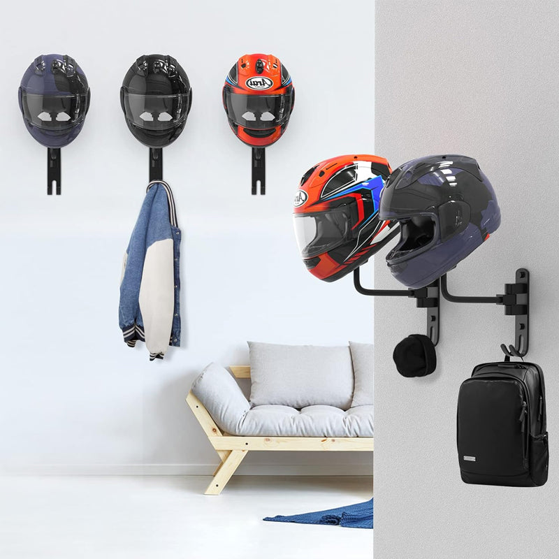 Motorcycle Helmet Rack