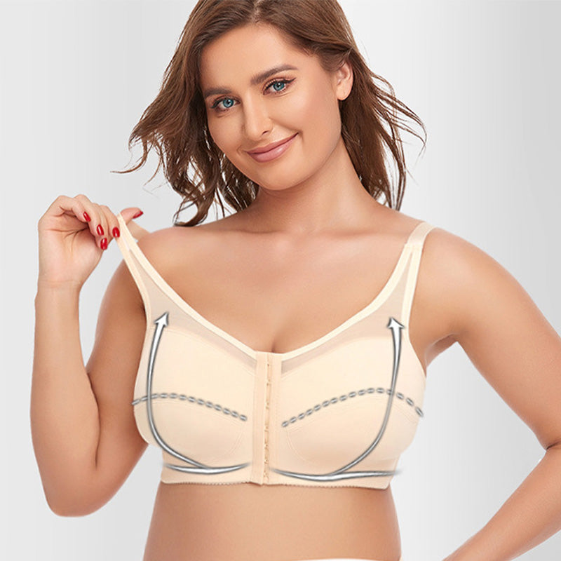 Front-Closure Wireless Bra