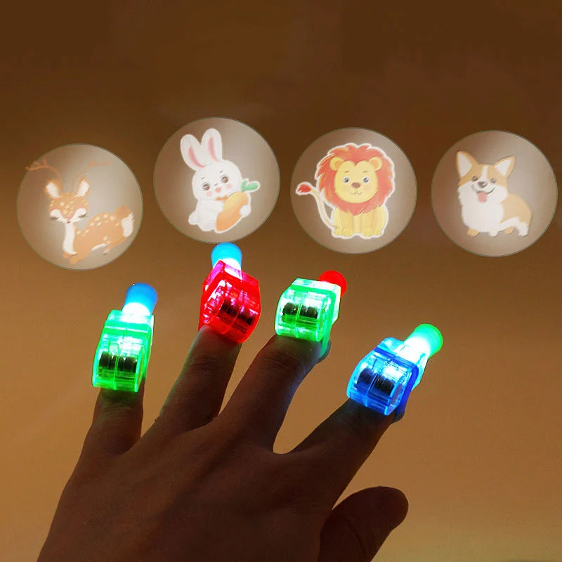 LED Projection Finger Lights