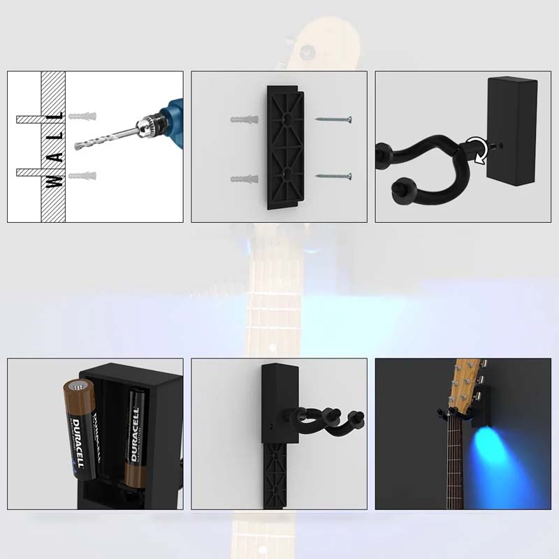 LED Guitar Stand