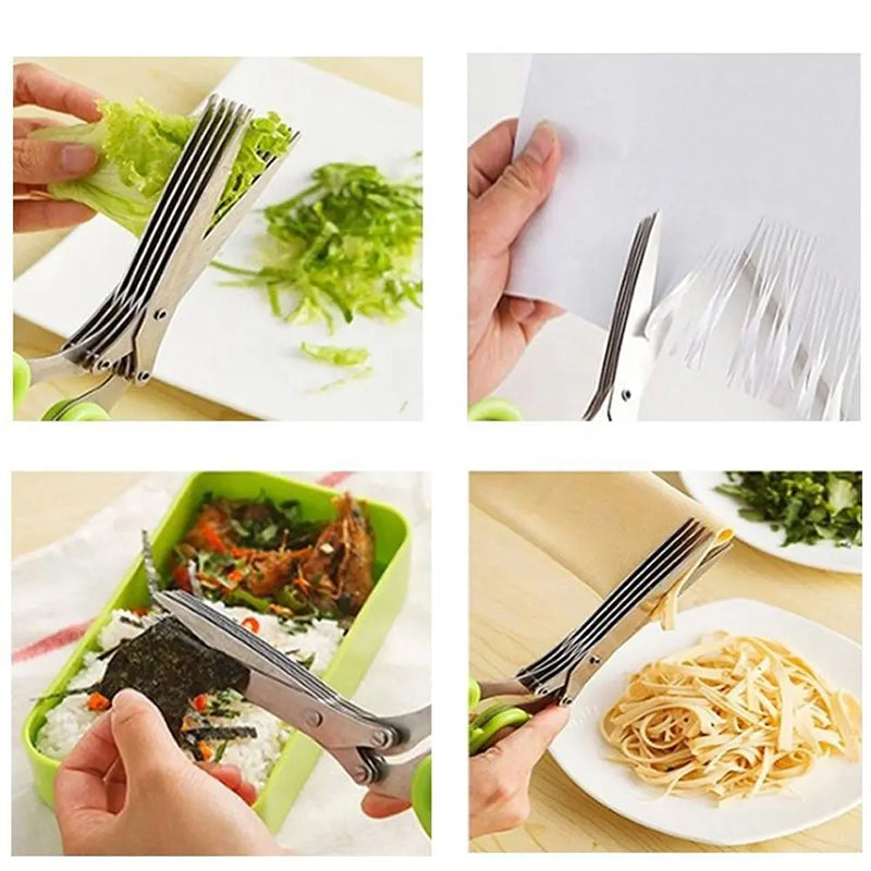 Multilayer Spring Onion Scissors