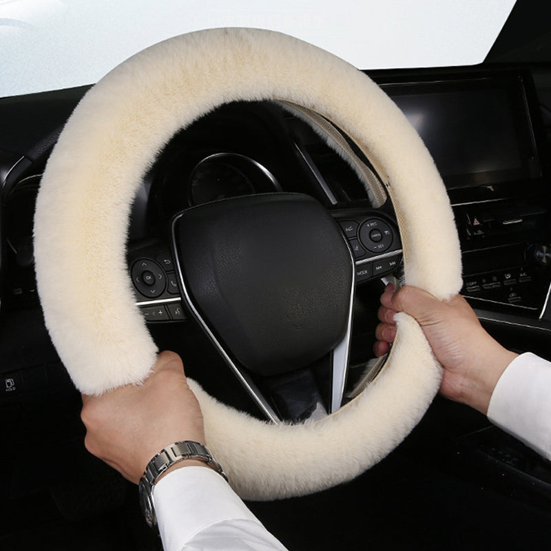 Universal Plush Car Steering Wheel Cover