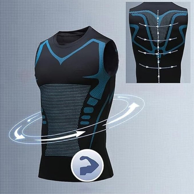 Men's Quick-Dry Sleeveless Sports Compression Tank Top