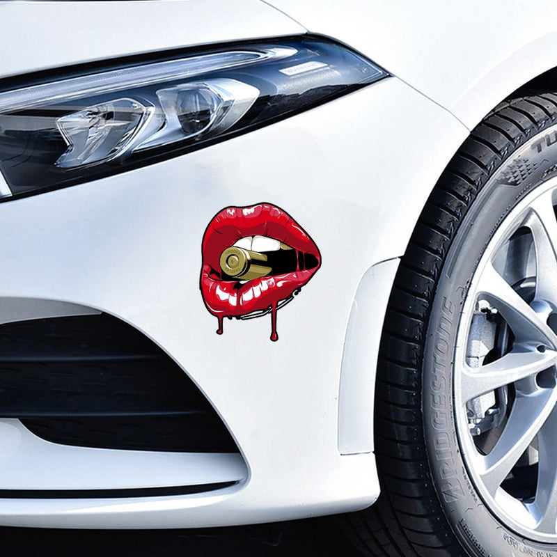 Bullet Lip Decorative sticker