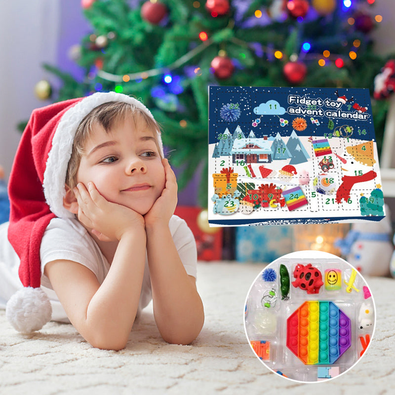 Christmas Countdown Stress Relief Toy Advent Calendar