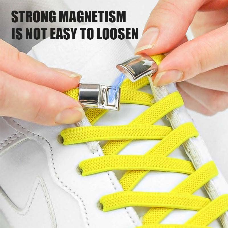 Magnetic Lazy Metal Shoelace Buckle