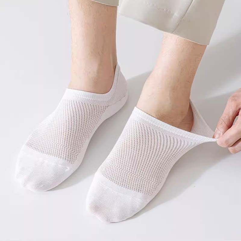 Plus Size Mesh Cotton Socks