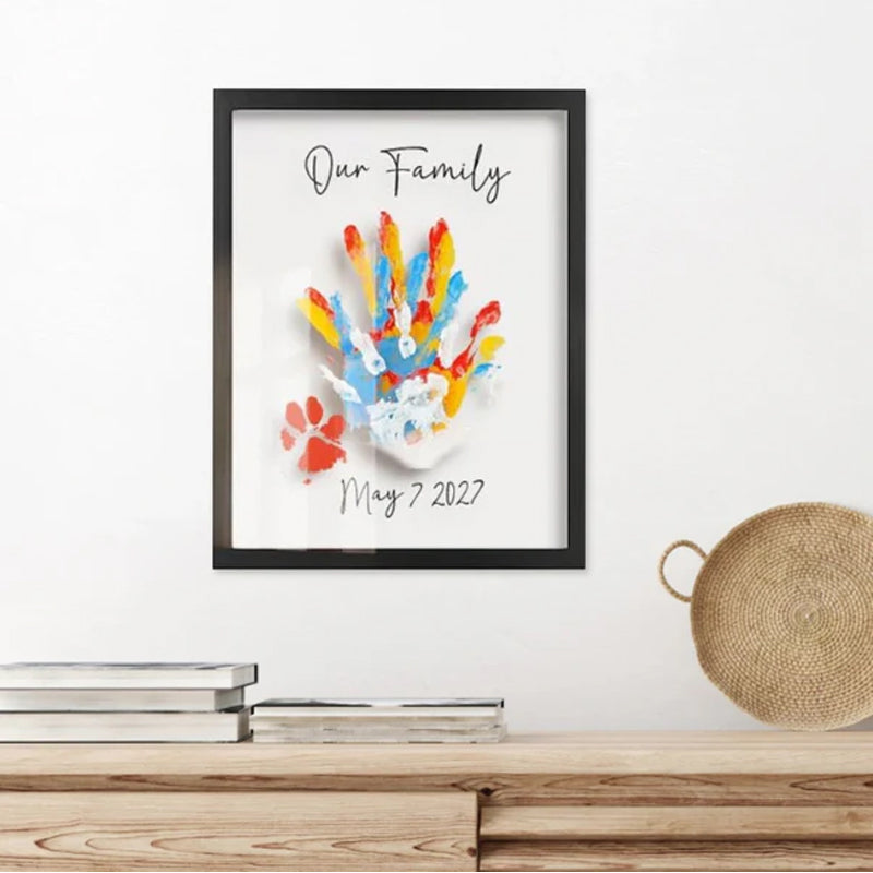 Together forever handprint frame