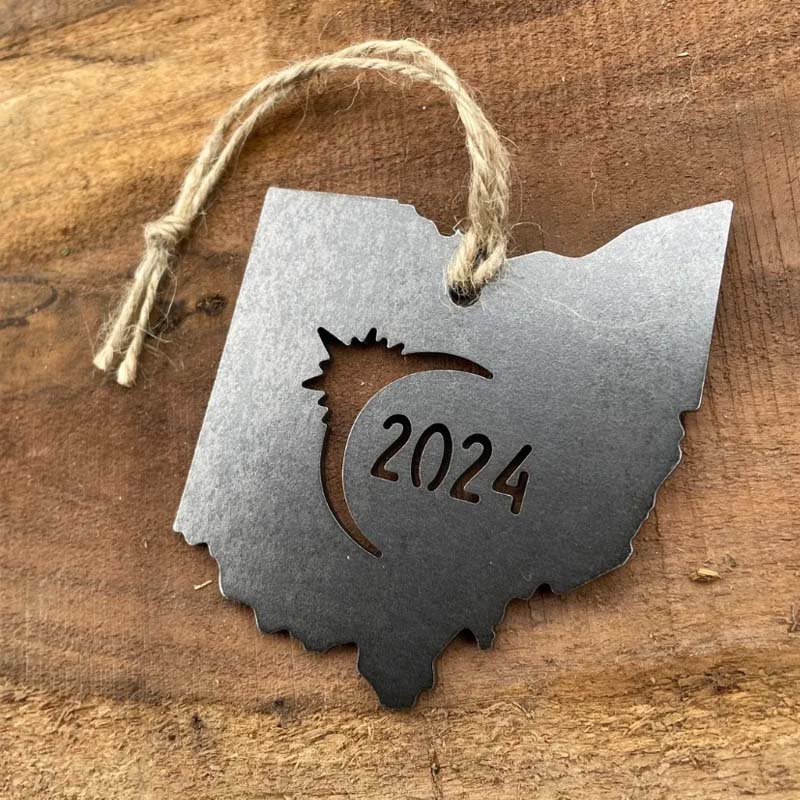 2024 Commemorative Metal Ornament