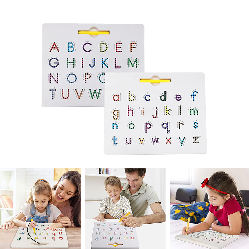 2-in-1 Double Sided Magnetic Alphabet Edition