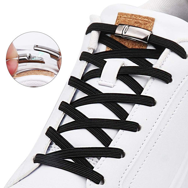 Magnetic Lazy Shoelace Metal Buckle