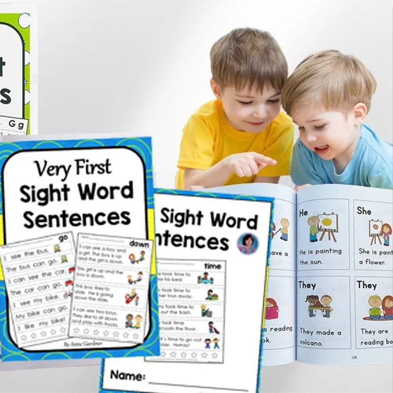 Finger Reading Workbook Core Vocabulary