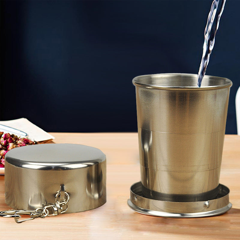 Stainless Steel Telescopic Cup