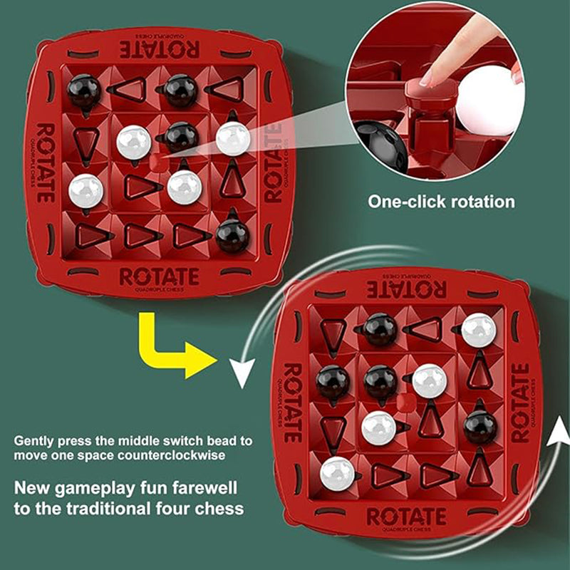 Rotating Black and White Chess