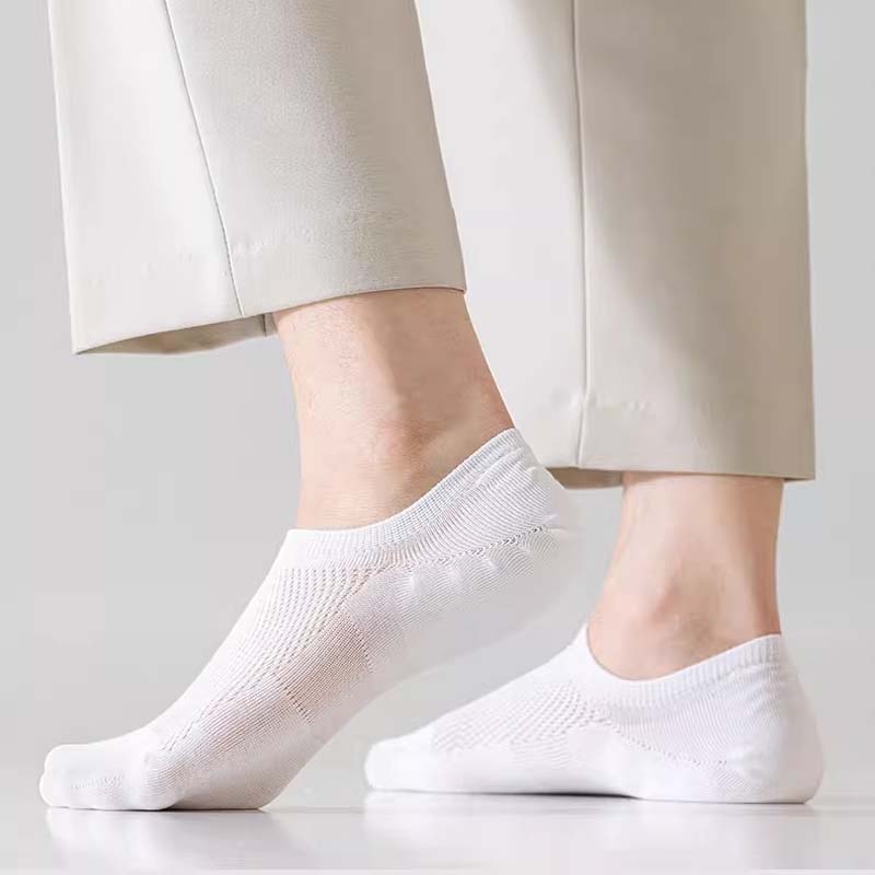 Plus Size Mesh Cotton Socks