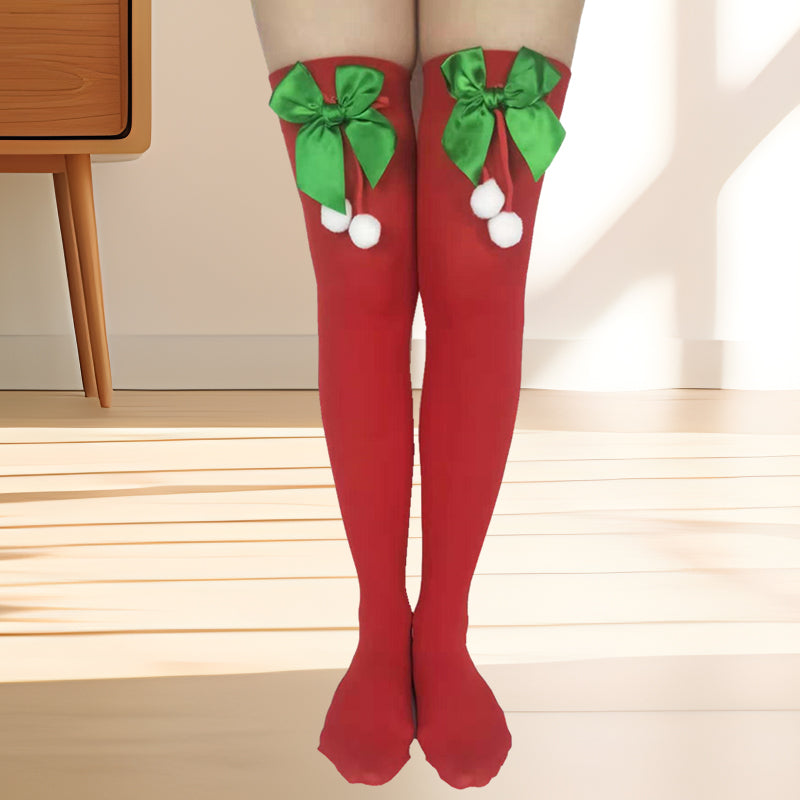 Christmas Thigh High Stockings