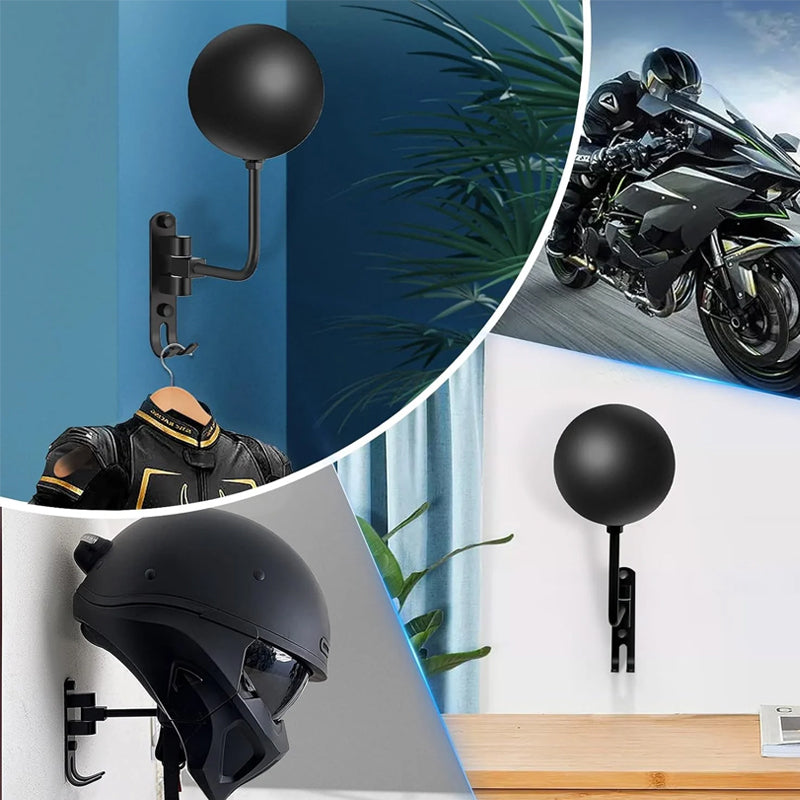 Motorcycle Helmet Rack