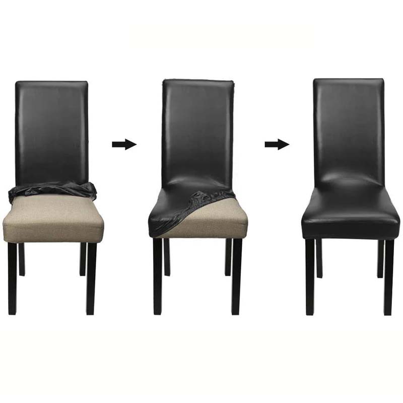 PU Leather Waterproof Chair Cover