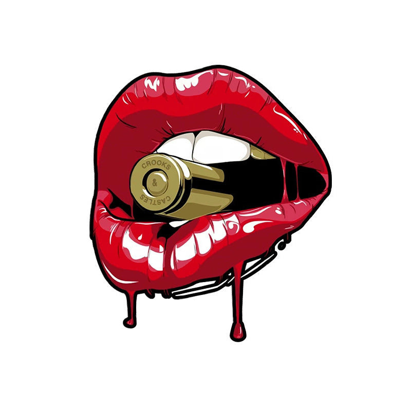 Bullet Lip Decorative sticker