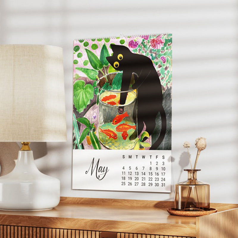 2025 Black Cat Calendar