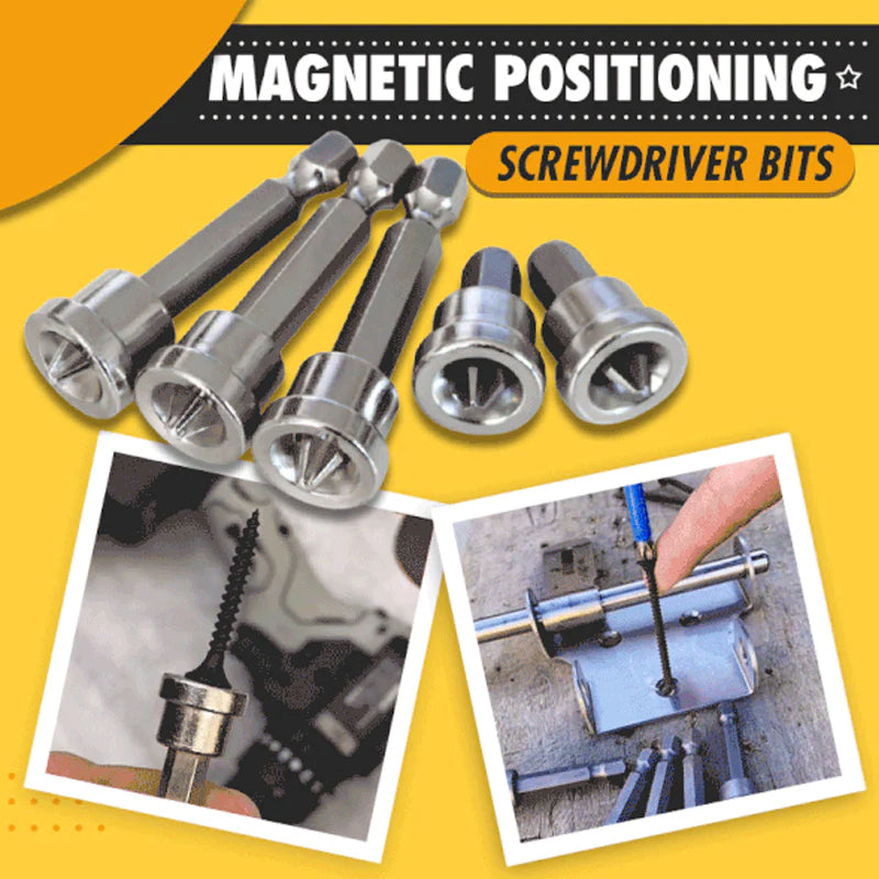 Magnetic Positioning Screwdriver Bits(5pcs)