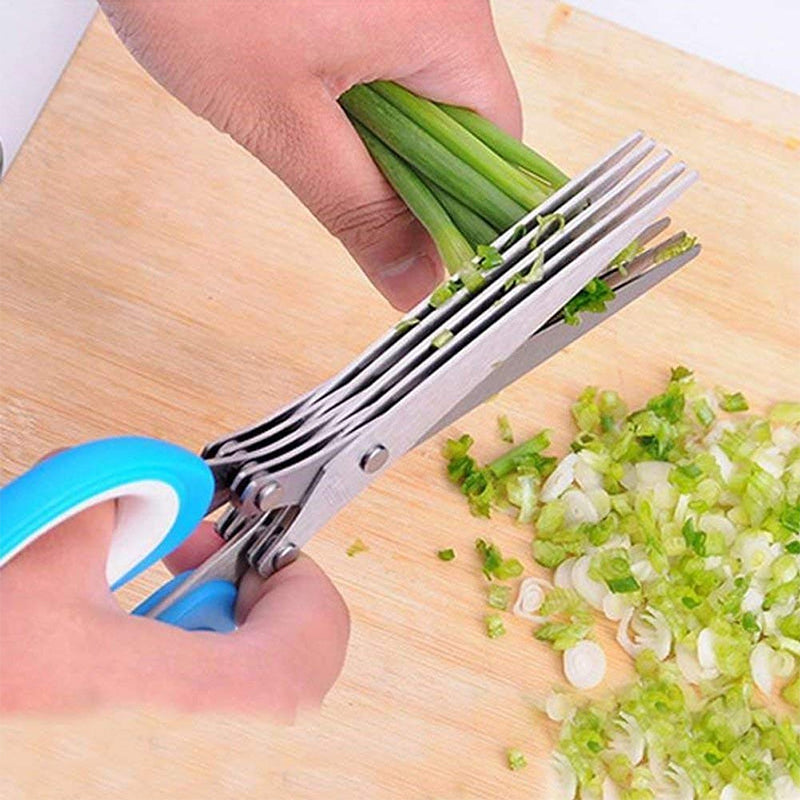 Multilayer Spring Onion Scissors