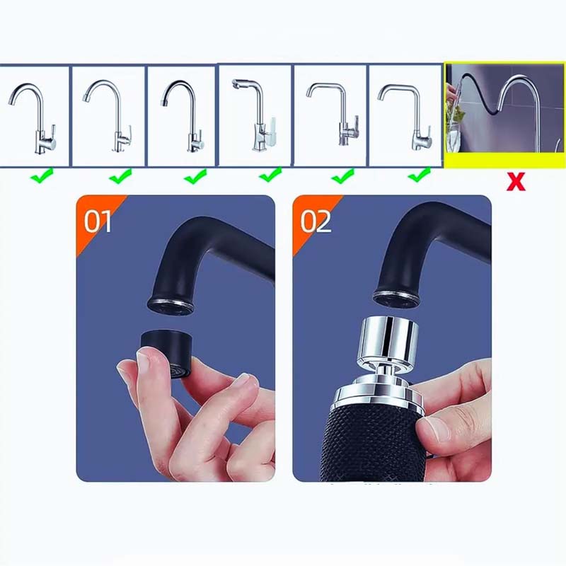 Pressurized Splash-Proof Faucet