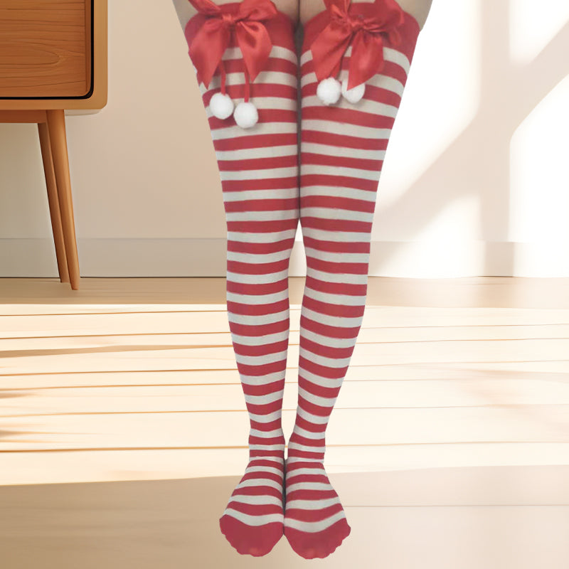 Christmas Thigh High Stockings