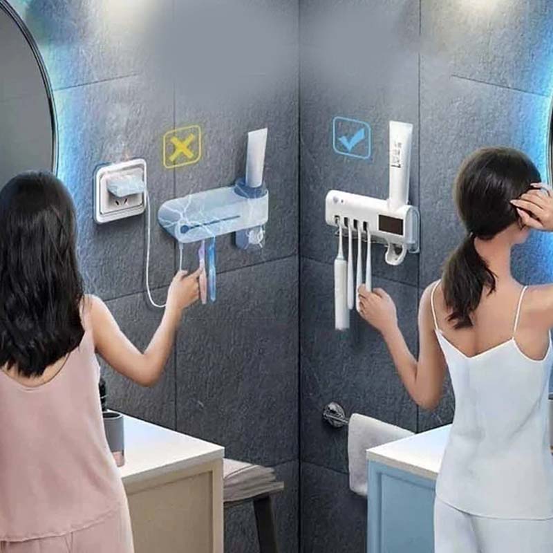 UV Toothbrush Sterilization Holder