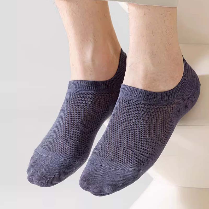 Plus Size Mesh Cotton Socks