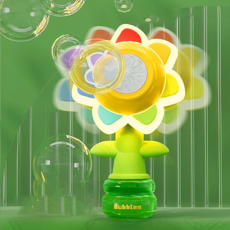 Sunflower Bubble Machine