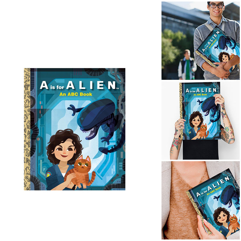 A Is for Alien: An ABC Book (20th Century Studios) (Little Golden Book)