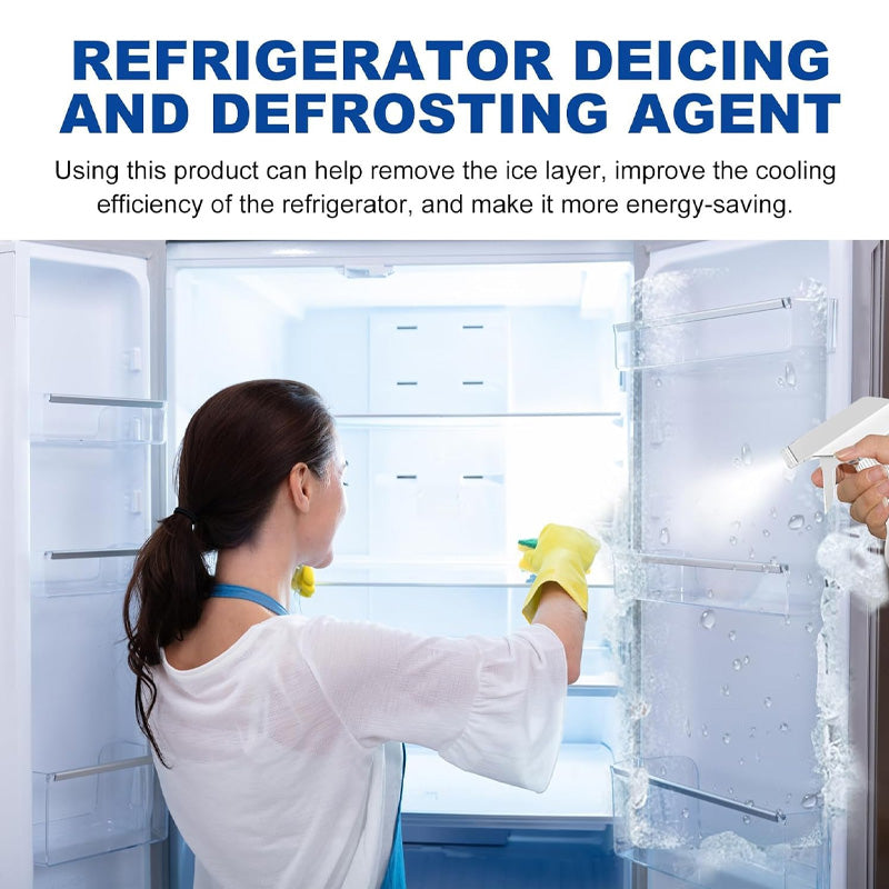 Refrigerator Defrost and De-icer