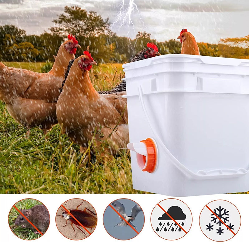 DIY Chicken Feeder