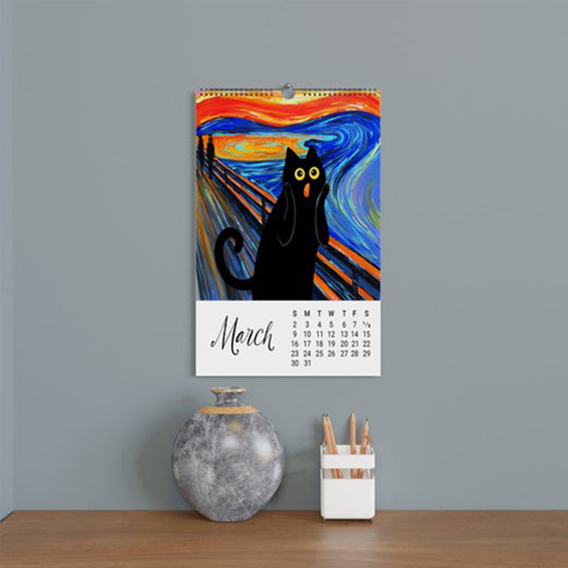 2025 Black Cat Calendar