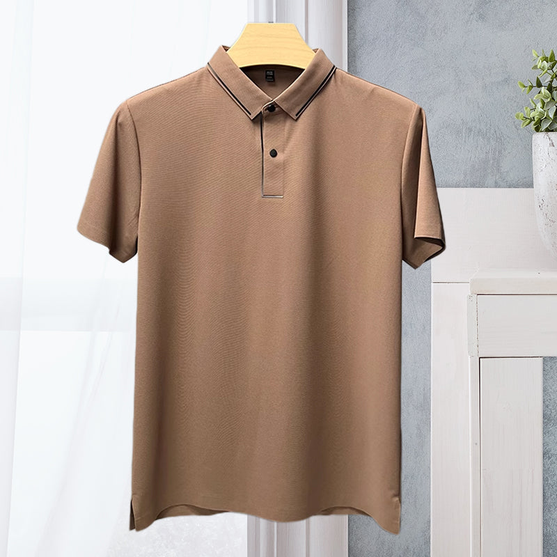 Summer business loose polo shirt