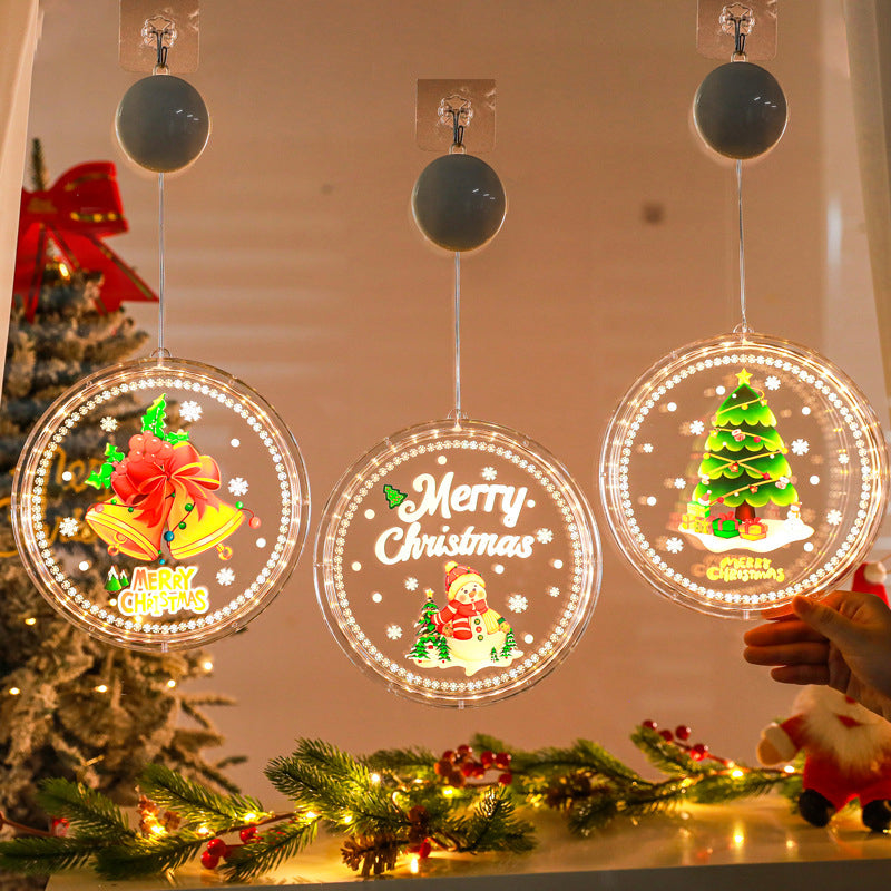 Christmas Window Hanging Lights