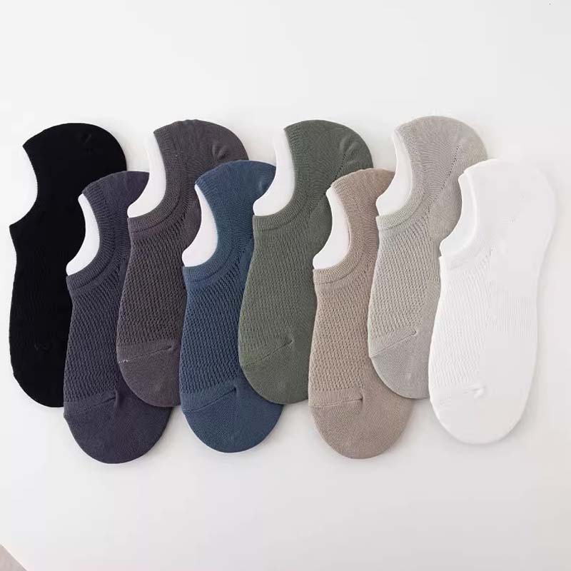 Plus Size Mesh Cotton Socks