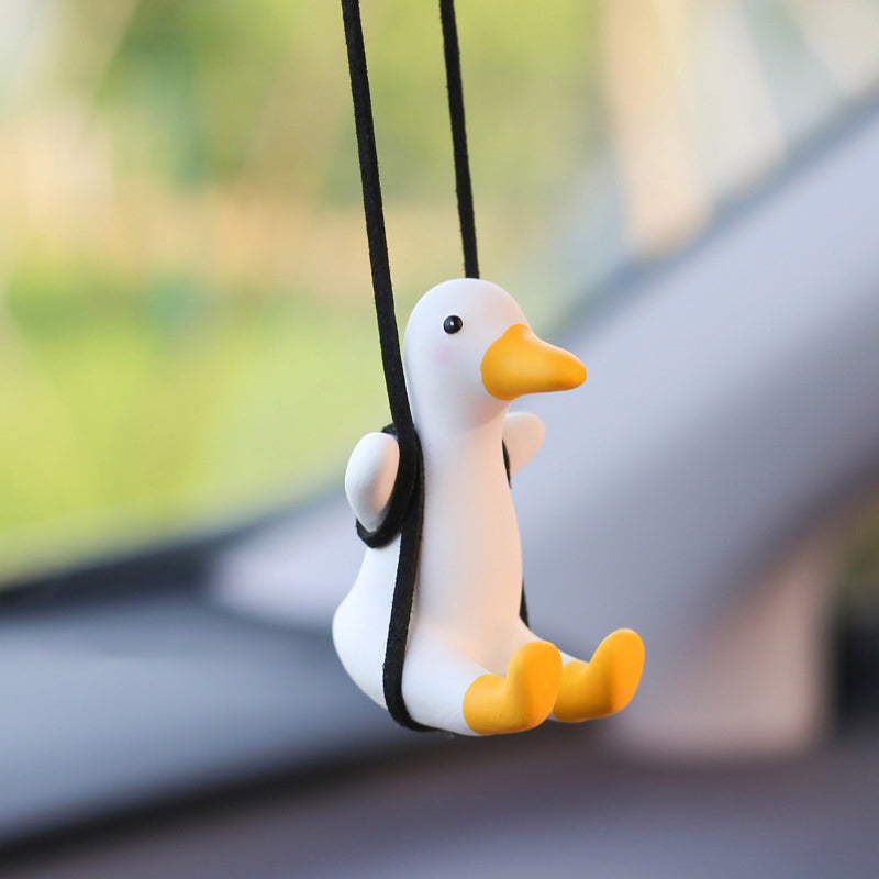 Car Flying Duck Hanging Ornament