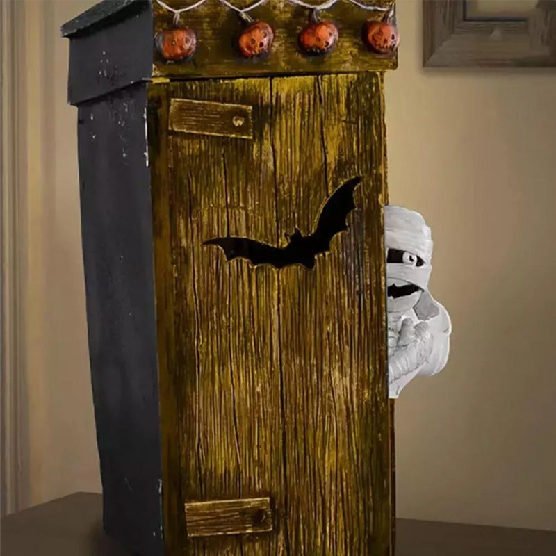 💀Funny Outhouse Mummy Toy